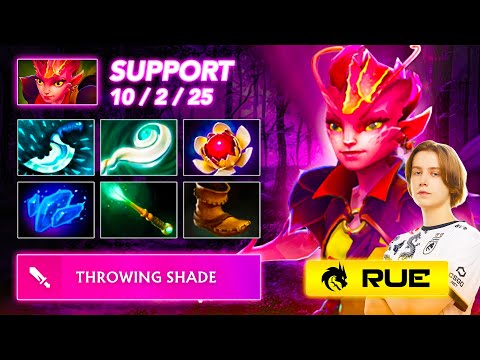 [7.39c] Rue DARK WILLOW Pos 4 Support | Full Gameplay Dota Class