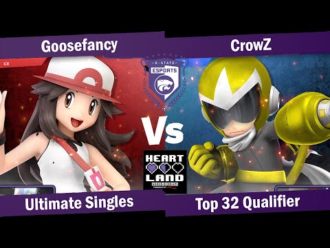 Heartland Showdown Top 32 Qualifier - Goosefancy (Pokemon Trainer) Vs. CrowZ (Mega Man)