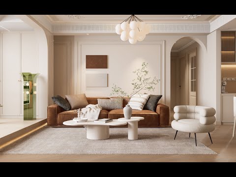 CGSOREAL - French Style Livingroom Rendering Tutorial  D5 Render