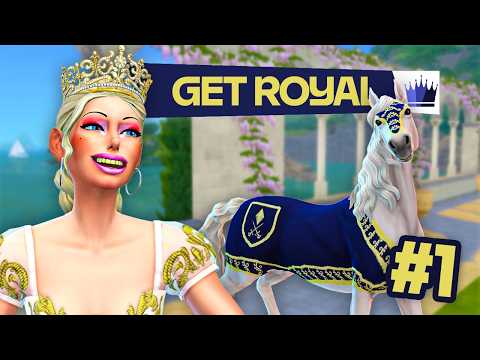 Rags to Royalty Challenge (Sims 4 Royalty & Legacy Let's Play Episode 1)
