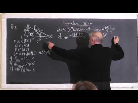 1/2 Lectia 1423 - Rezolvam subiecte de la Simularea din 16 Martie 2017 - Clasa 8