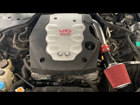 2005 Infiniti G35 Coupe Cold Air Intake Installation