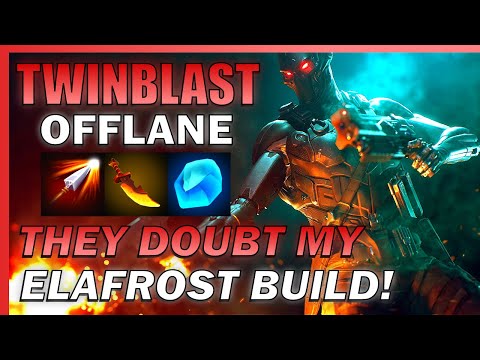 Bully the offlaner RELENTLESSLY with this ELAFROST BUILD! - Predecessor Twinblast Offlane Gameplay