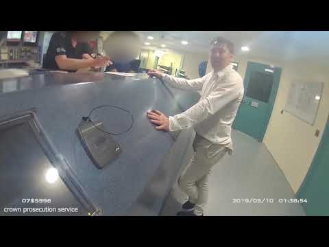 Bodycam footage shows Dean Saunders arrest