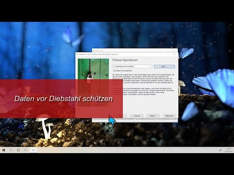 Daten vor Diebstahl schützen mit verschlüsseltem Veracrypt Container