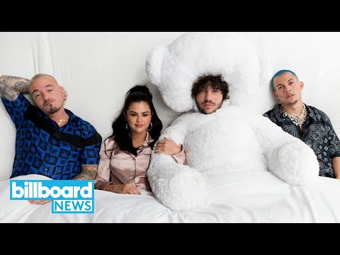 Selena Gomez, J Balvin, Benny Blanco & Tainy Share 'I Can't Get Enough' Music Video | Billboard News