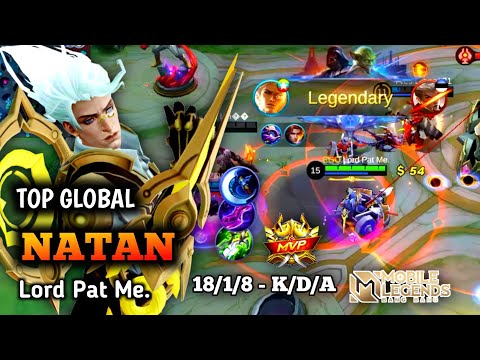 Top Global Natan 2021 Natan Hyper Carry!!! by Lord Pat Me. Natan Top 2 Global Best Build Natan 2021