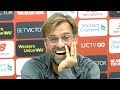 Jurgen Klopp Full Pre-Match Press Conference - Liverpool v Brighton - Premier League
