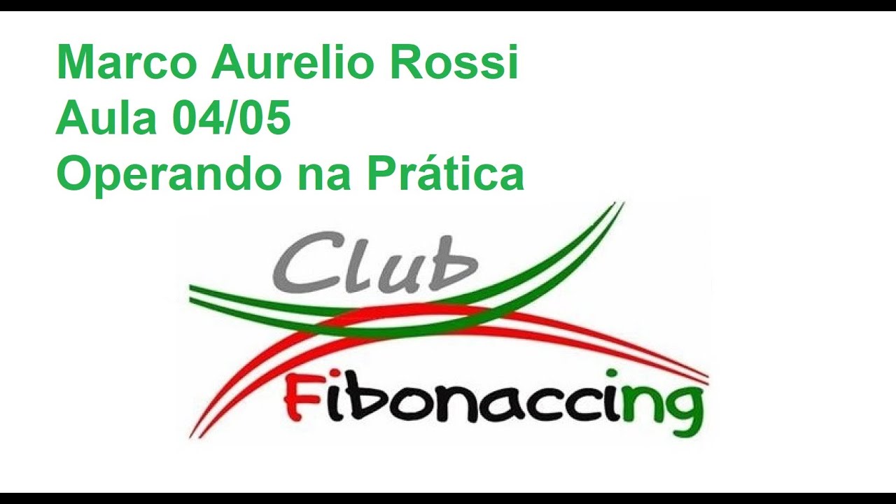 Marco Rossi   Operando na Prática  - #Fibonaccing com Marco Aurélio Rossi