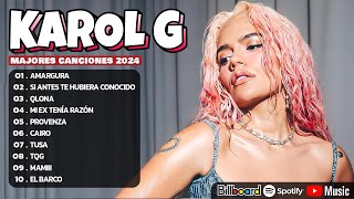 KAROL G Mix Mejores Canciones - Lo Más Popular de Karol G 2024