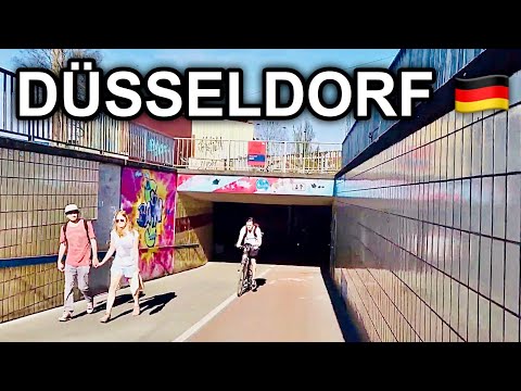 [4K] Dusseldorf to Ratingen City Cycling Through Western Germany