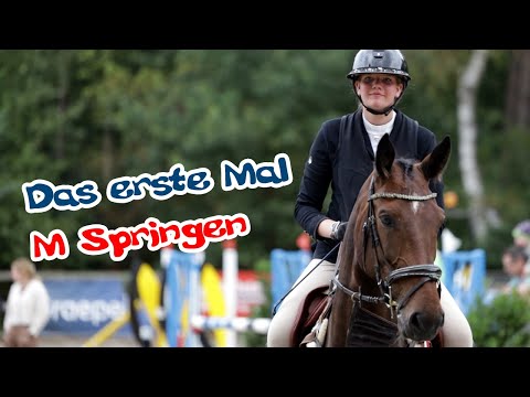 The first M-jumping of my life - Drunky at the tournament in Löningen 2025