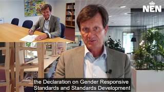 NEN signs the Declaration on Gender Responsive Standards and Standards Development