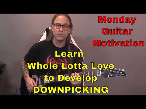 Monday Guitar Motivation: Essential Riffs - Whole Lotta Love (Downpicking)