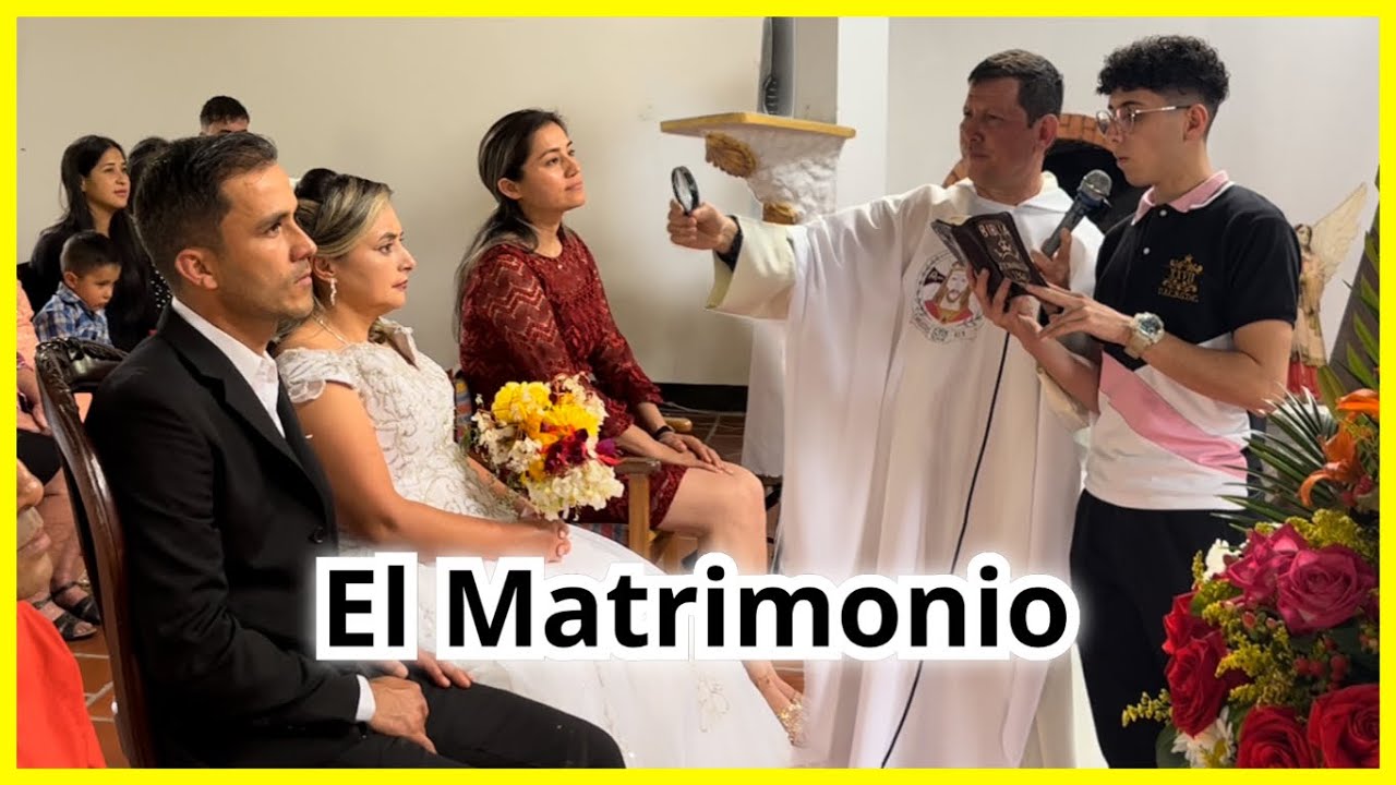 Adventistas a se Casan en iglesia catolica preside el padre Luis Toro