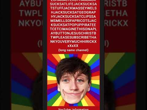 Longest Username on Youtube #shorts