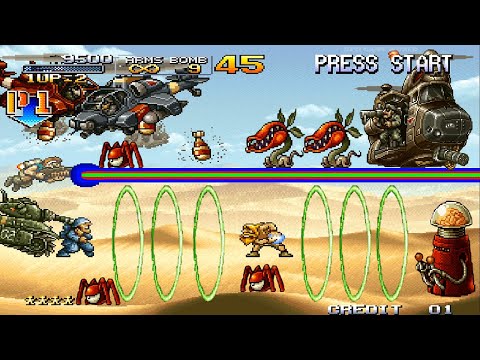 Metal Slug 6 - Super Remix Enhanced Edition Gameplay