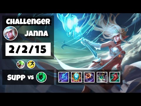 Janna vs Thresh EU Challenger SUPPORT (2/2/15) - v11.6