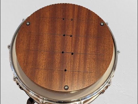 American Percussion's 12"  Slit Marimba Chamber 2025 - natural (will ship ) image 10