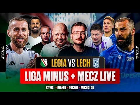 LIGA MINUS 13 25/26 ODCINEK EXTRA - WSPÓLNE OGLĄDANIE LEGIA - LECH, A POTEM OMÓWIENIE CAŁEJ KOLEJKI