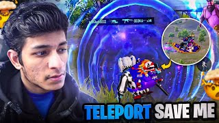 😱OMG NEW TELEPORT POWER SAVE ME IN THIS MATCH (23 KILLS) BGMI Gameplay - LegendX