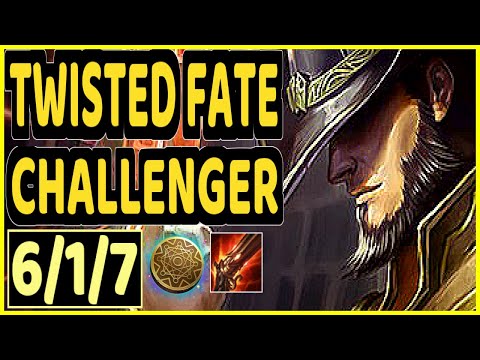 MAGIFELIX (TWISTED FATE) vs CORKI - 6/1/7 KDA MID CHALLENGER GAMEPLAY - EUW