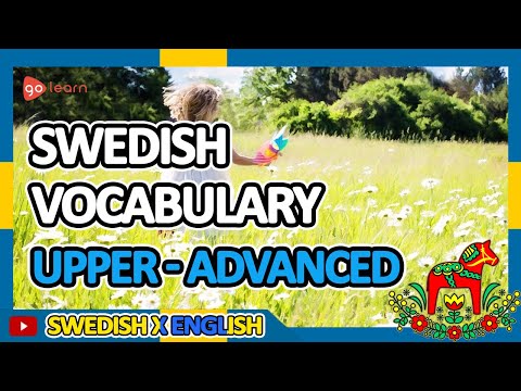 Learn Swedish |Part 16: Swedish Vocabulary Upper-advanced | Golearn