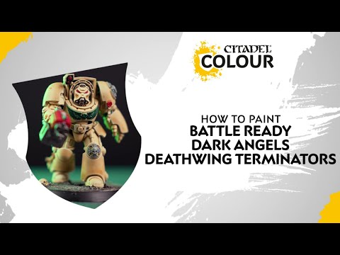 How to Paint: Battle Ready Dark Angels Deathwing Terminators