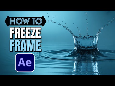 How to Freeze Frame in After Effects 2025