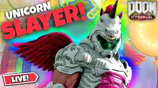 All hail the mighty DOOMICORN! - Doom Eternal (Campaign)