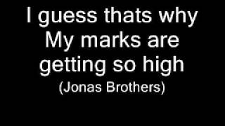Busted vs Jonas Brothers What I Go To School For With Lyrics
