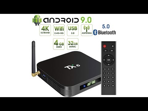 Best Android 9.0 TV Box | Pendoo TX6 Android TV Box | 4GB DDR3 32GB EMMC Dual WiFi