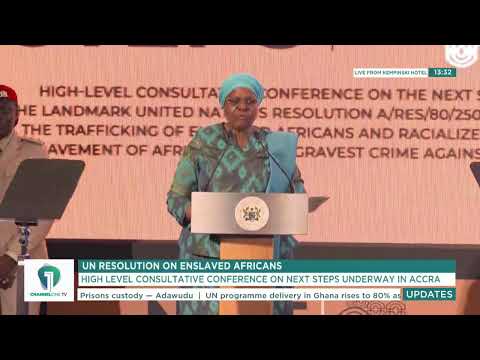 Channel One TV Live! High-Level Consultative Conference on UN Slavery Resolution