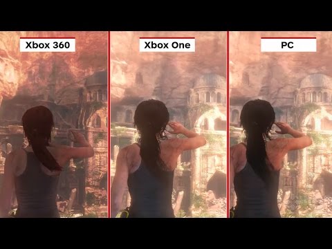 Rise of the Tomb Raider Graphics Comparison: Xbox One vs Xbox 360 vs PC