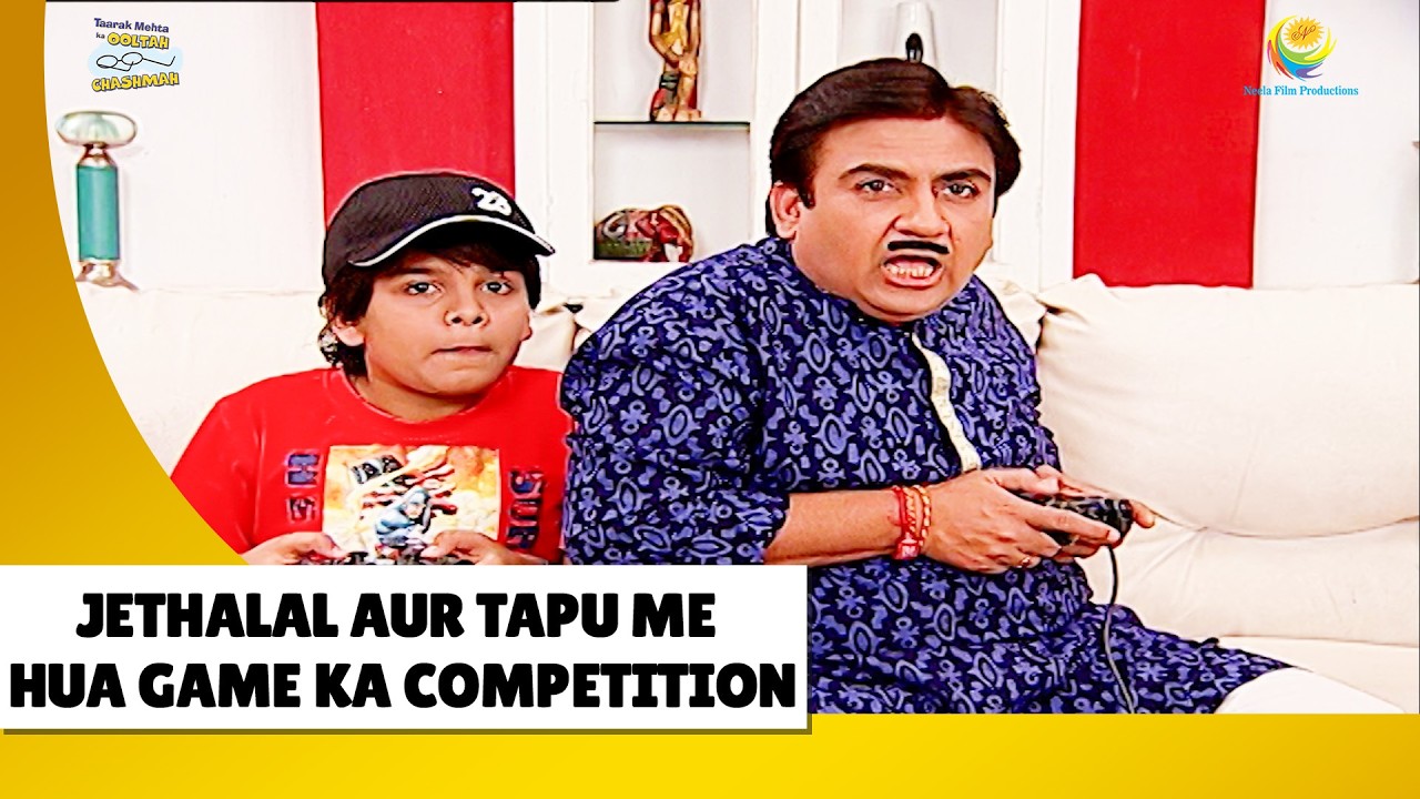 Jethalal Aur Tapu Me Hua Game Ka Competition|Haste Raho Hasate Raho| Taarak Mehta ka Ooltah Chashmah