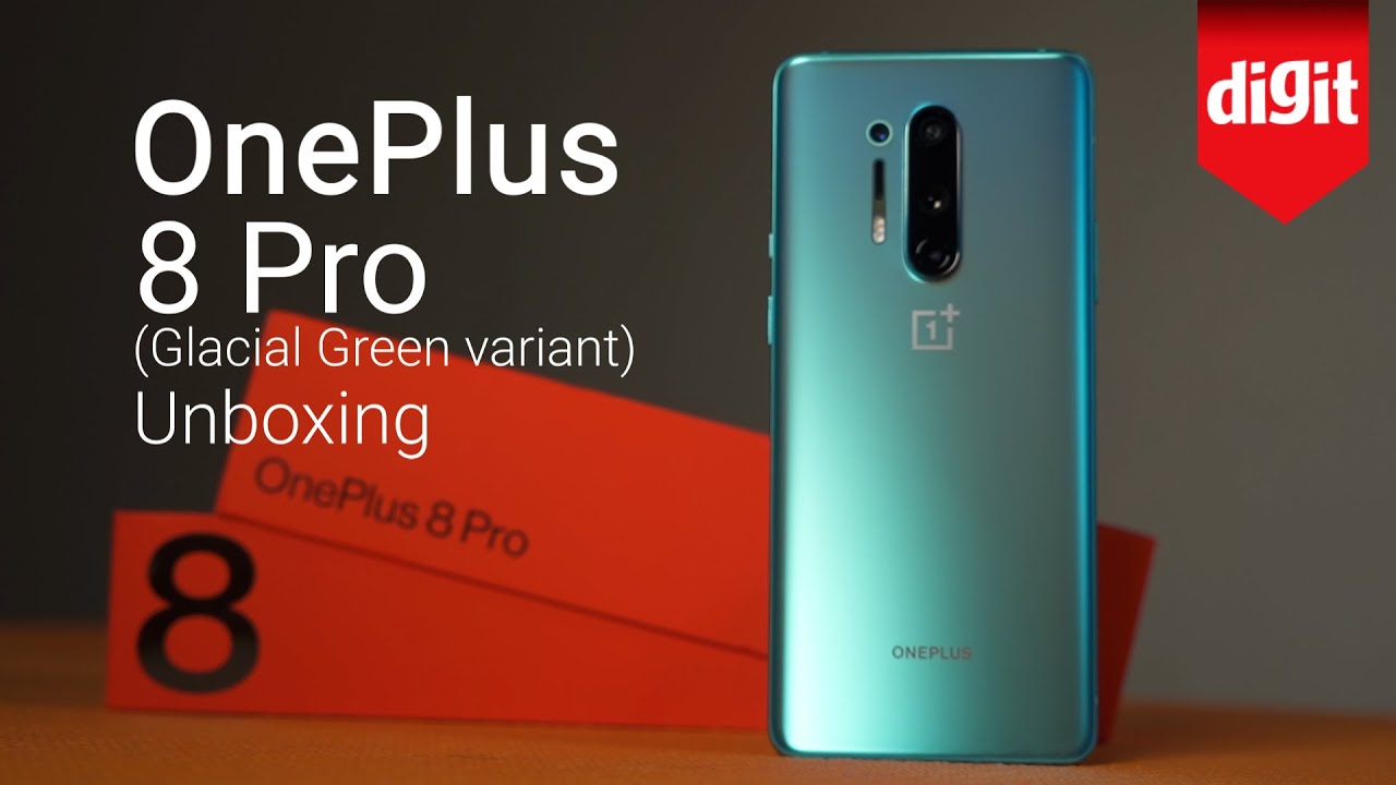 OnePlus 8 Pro Unboxing (Glacial Green Variant)