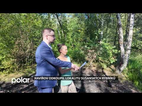 Havířov odkoupil lokalitu Sušanských rybníků, chce tam vybudovat relaxační zónu