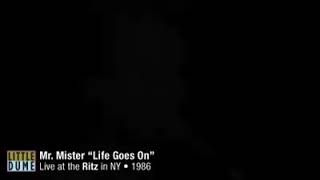 Mr mister life goes on live in ny 1986