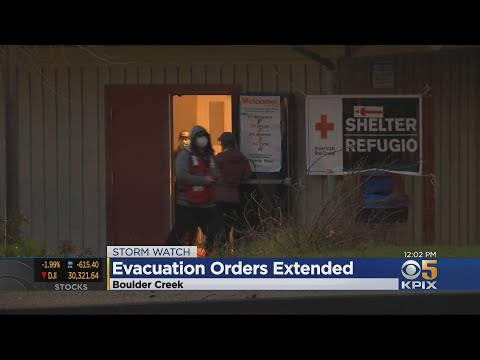 Evacuation Orders Extended In Santa Cruz County; North Bay Residents Dodge Worst Of Storm