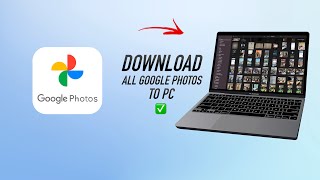 How To Download All Google Photos To Computer in Just 3 Minutes!