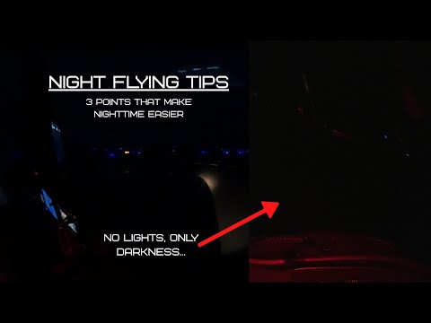 Night Currency Flying: My Top 3 CFI Tips