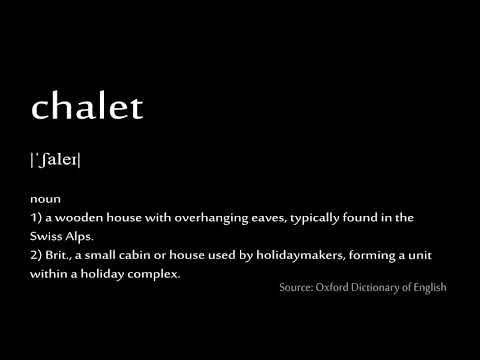 How to pronounce - chalet