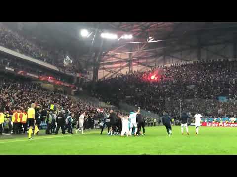 L’explosion du stade Vélodrome après le but d'Hiroki Sakai ! (OM - RBL 12/04/2018)