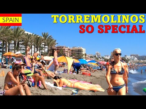 TORREMOLINOS Beach Walk Spain Malaga Costa del Sol
