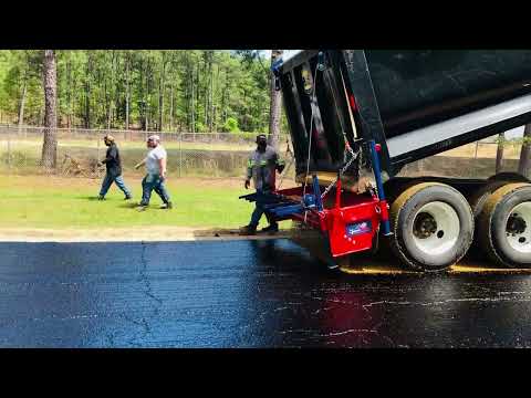 Chip Spreader - AmeriSpreader by Pavementgroup at Ouachita County AR