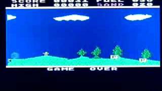 Up Up And Away on Atari 8 bit vintage computer. Gameplay & Commentary