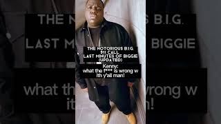 9/11 call biggie shot Last minutes of biggie