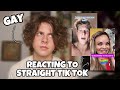 I FOUND STRAIGHT TIK TOK GAY REACTS TO STRAIGHT TIKTOK NOAHFINNCE