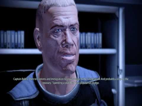 Paolo Mass Effect 2 HD 9 - Talking with Bailey and The Council - Citadel B