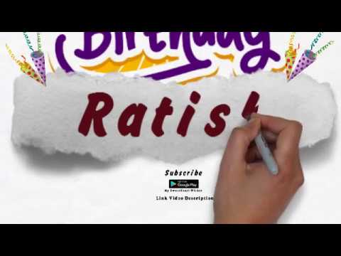 Happy Birthday Ratish